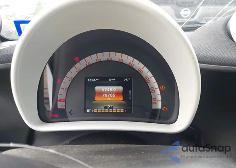 2017 Smart Fortwo Pure z USA, uszkodzony, nr VIN WMEFJ5DAXHK172447